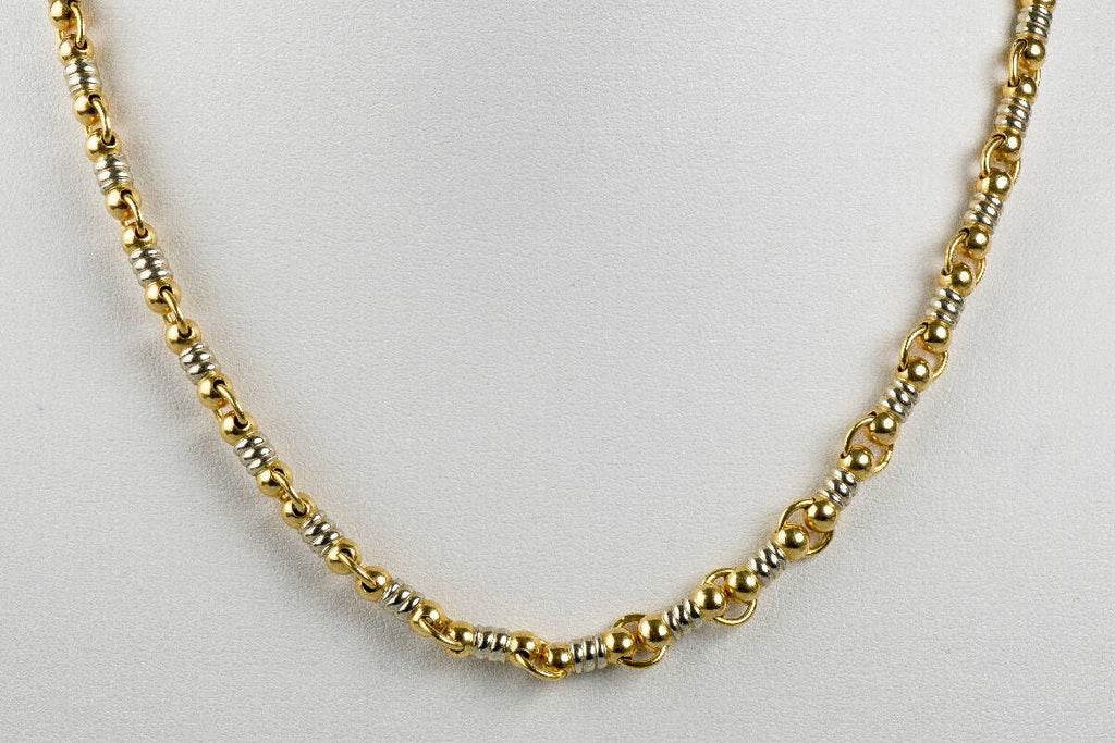 Collier en or bicolore 18 carats - Castafiore