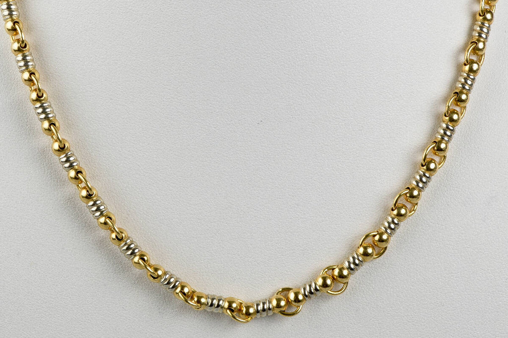 Collier en or bicolore 18 carats - Castafiore