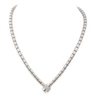 Collier en or blanc et diamant - Castafiore