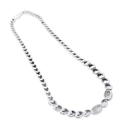 Collier en or blanc et diamants - Castafiore