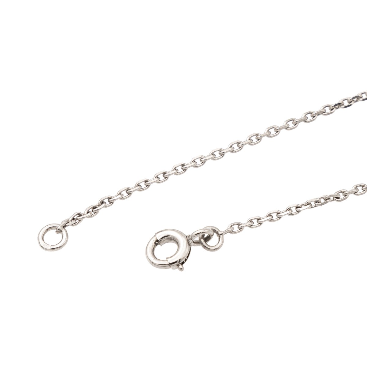 Collier en or blanc et jades - Castafiore