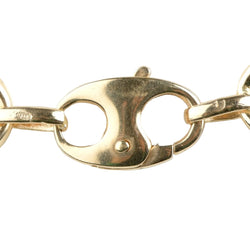 Collier en or jaune 18 carats. Maille grain de café. - Castafiore