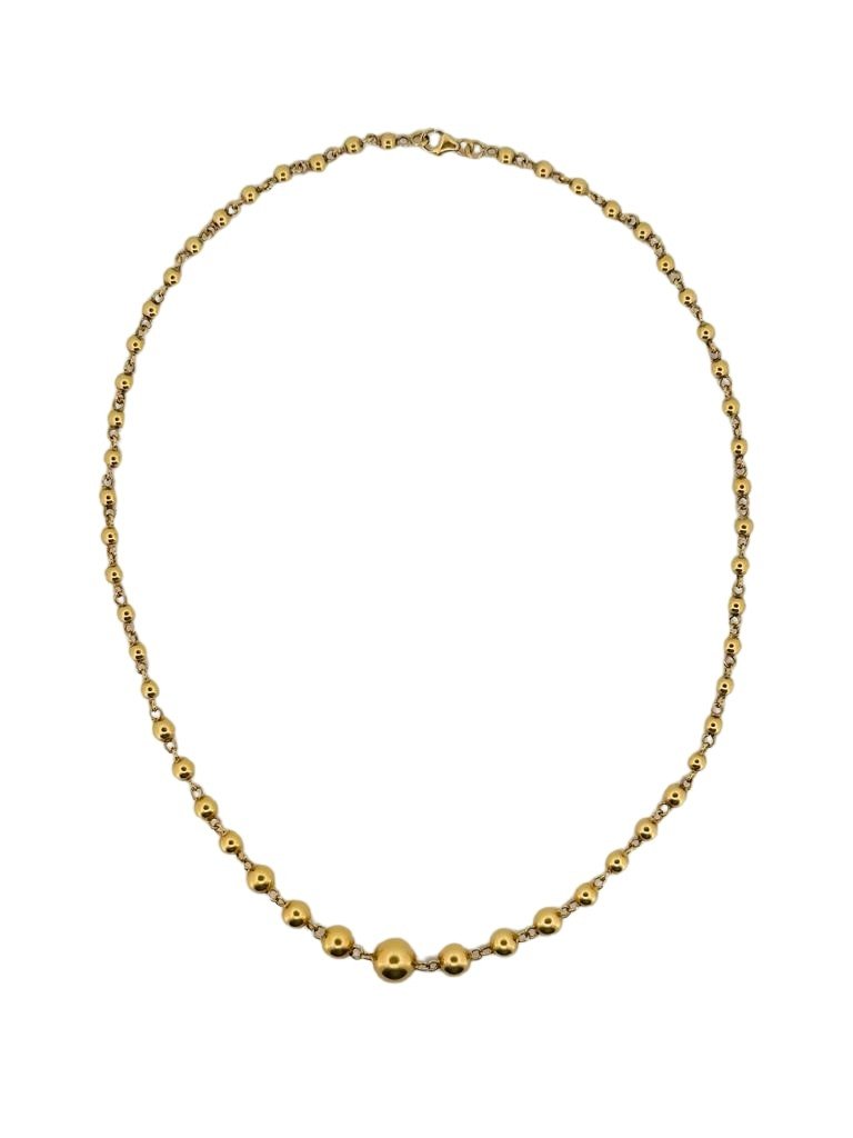 Collier en or jaune Boule Marseillaise - Castafiore