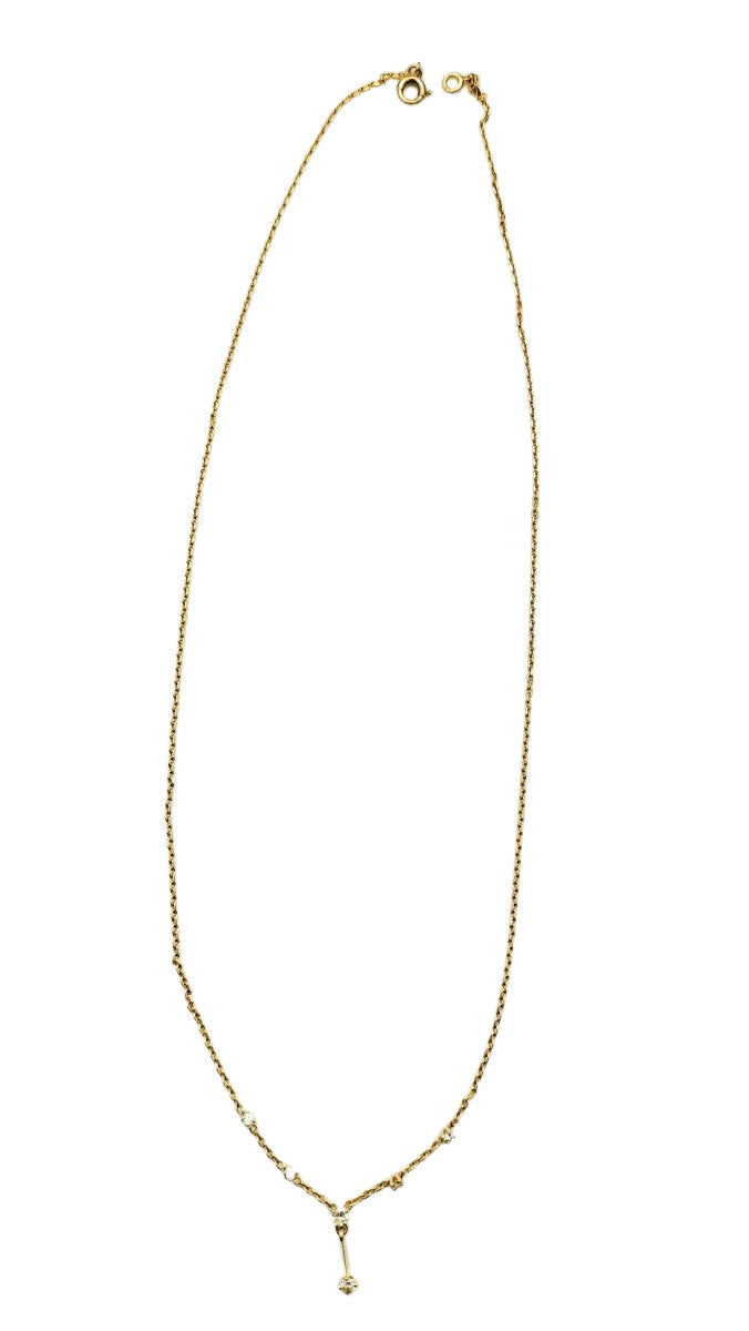 Collier en or jaune et diamants - Castafiore