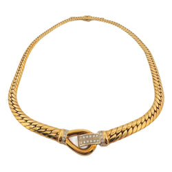 Collier en or jaune et diamants - Castafiore