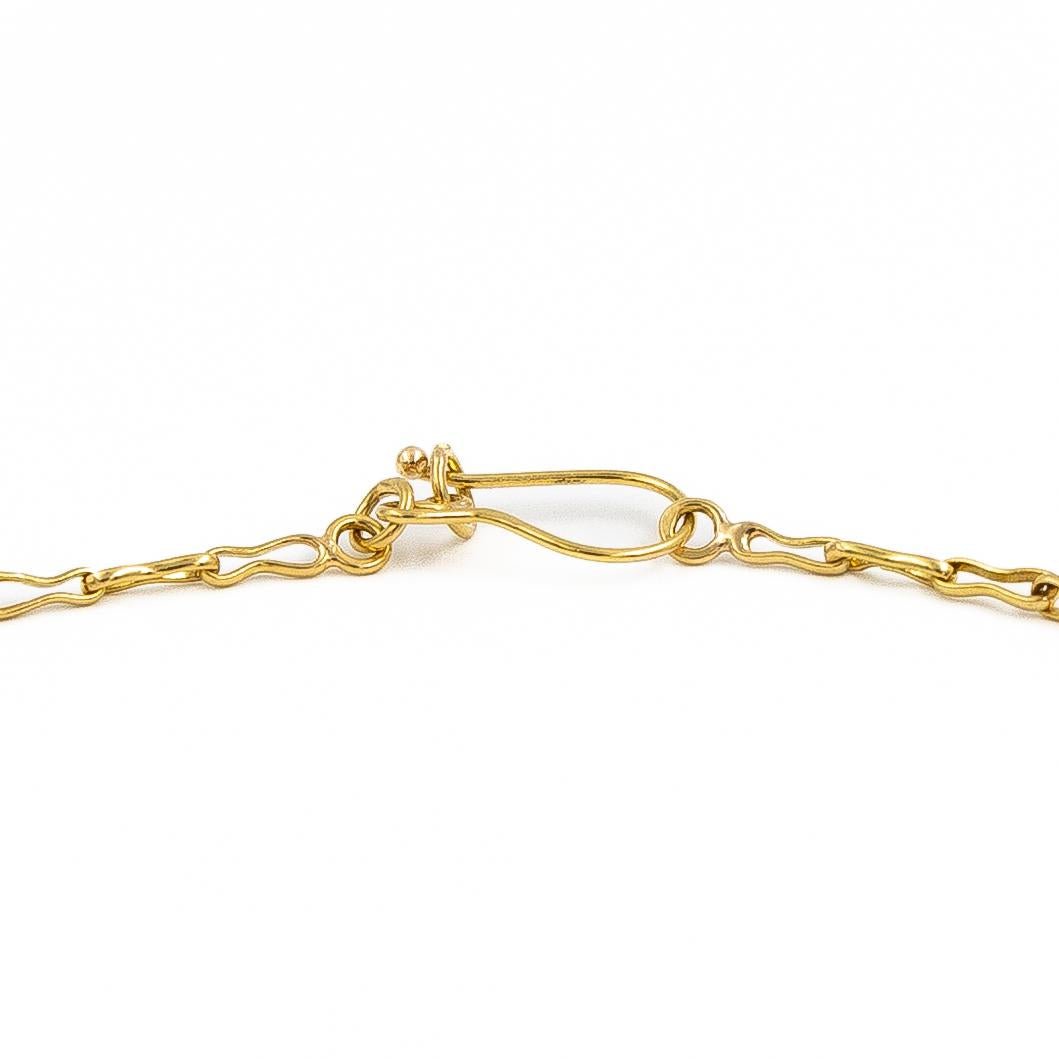 Collier en or jaune et lapis lazuli - Castafiore