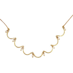 Collier en or jaune et perles - Castafiore