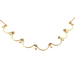 Collier en or jaune et perles - Castafiore