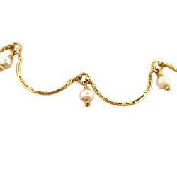 Collier en or jaune et perles - Castafiore