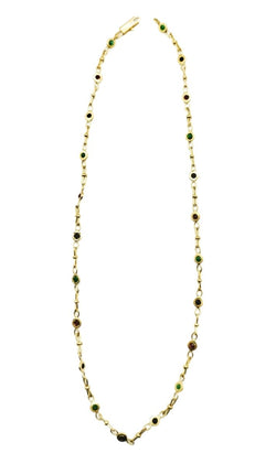 Collier en or jaune et pierres fines - Castafiore