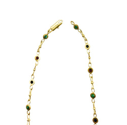 Collier en or jaune et pierres fines - Castafiore