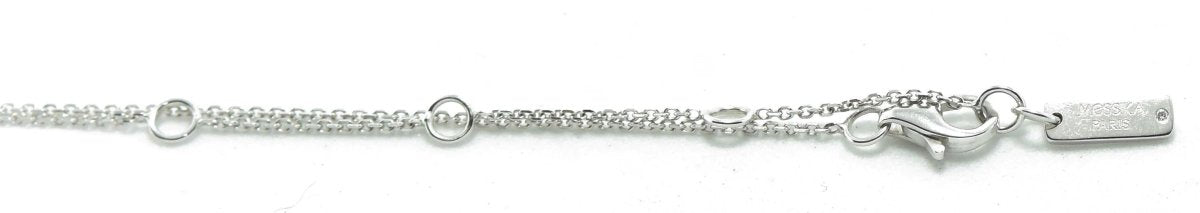 Collier en platine formant une flèche en diamant signée de la Maison Tiffany & co - Castafiore