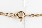 Collier et pendentif croix en or jaune 18 carats - Castafiore