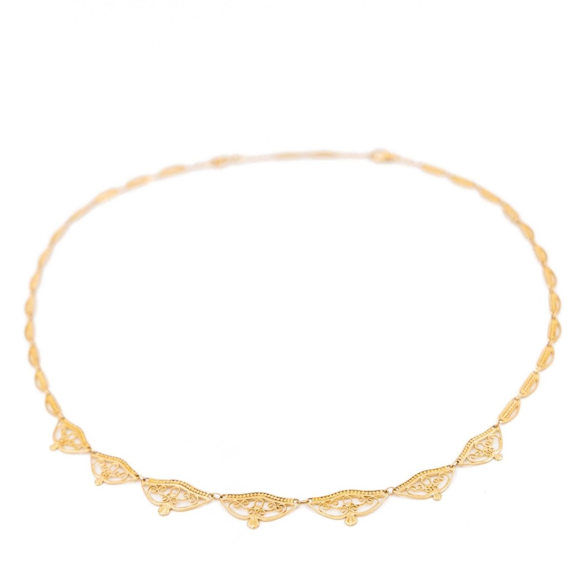 Collier Filigrane en or jaune - Castafiore