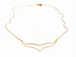 Collier GINETTE NY "Wise", en or rose - Castafiore
