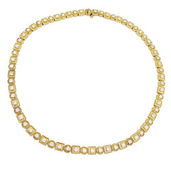 Collier LALAOUNIS "Byzantine" en or jaune et diamants - Castafiore