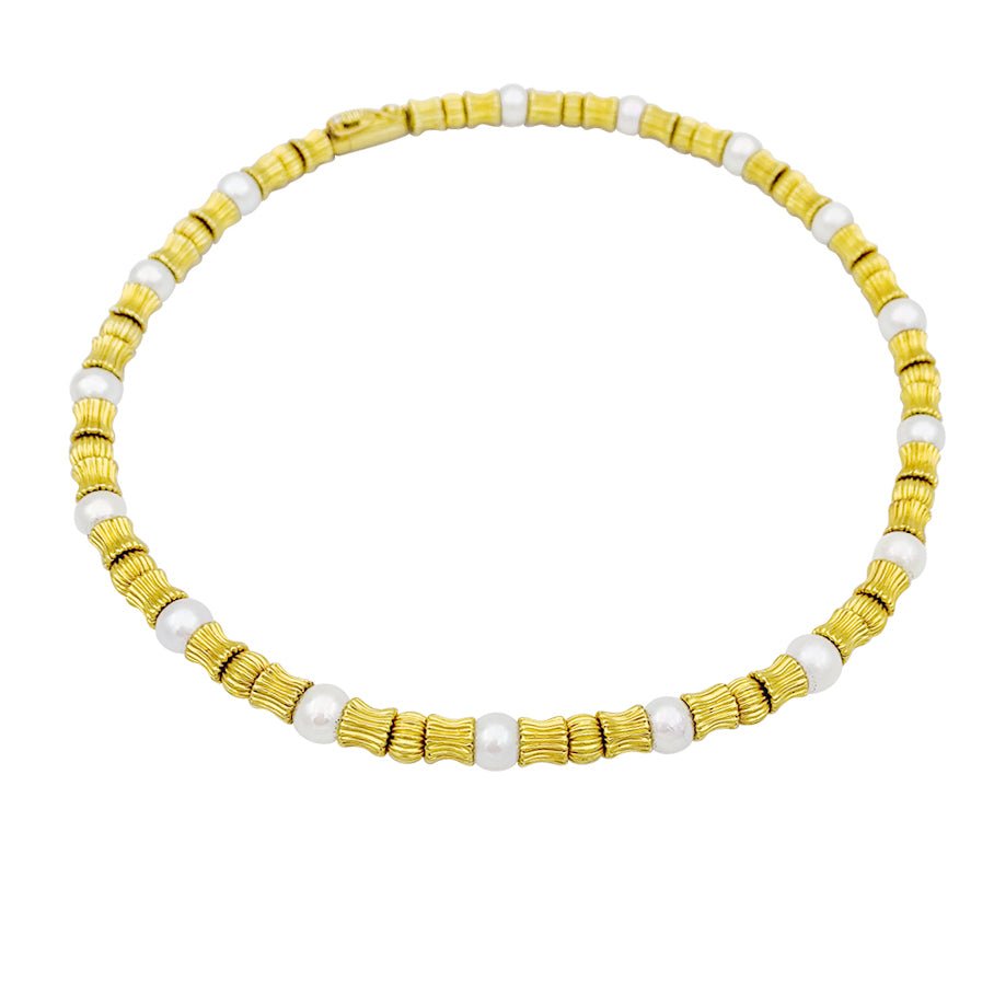 Collier LALAOUNIS en perles d'or et perles de culture - Castafiore