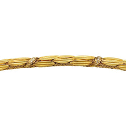 Collier Lalaounis "Epis" en or jaune et diamants - Castafiore