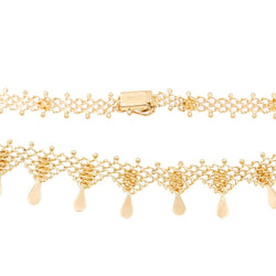 Collier Maille ajourée Or rose - Castafiore