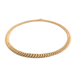 Collier Maille américaine en or jaune - Castafiore