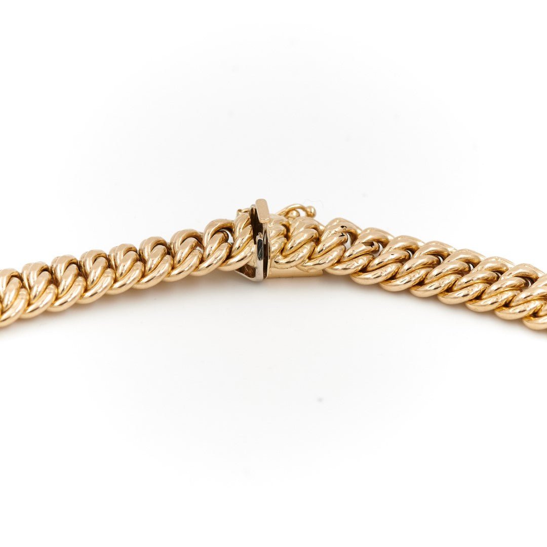 Collier Maille américaine en or jaune - Castafiore