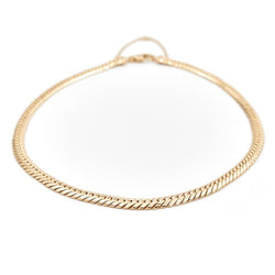 Collier Maille anglaise en or jaune - Castafiore