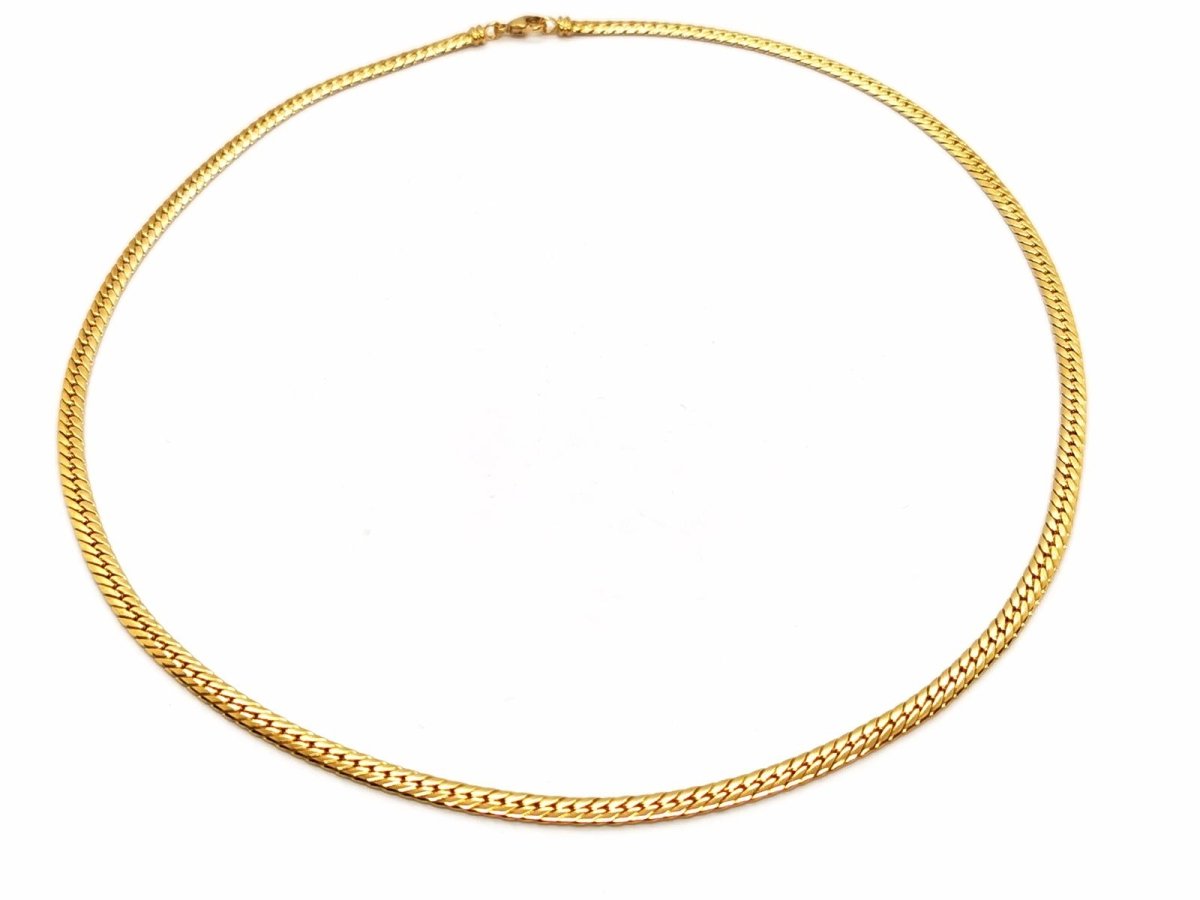 Collier Maille anglaise en or jaune - Castafiore