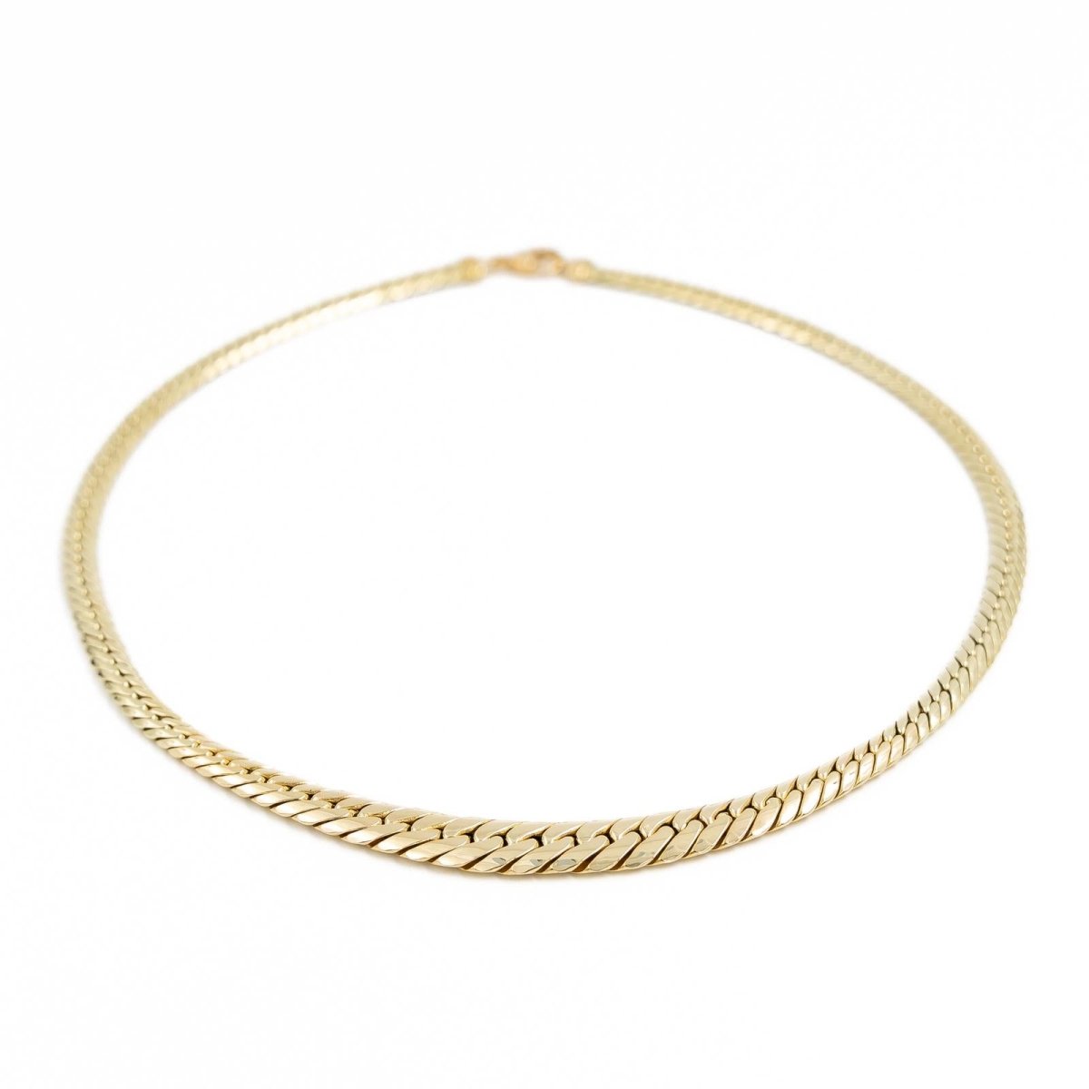 Collier Maille anglaise en or jaune - Castafiore