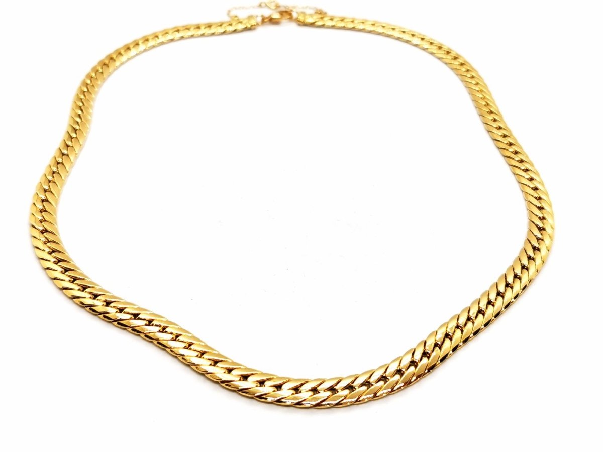 Collier Maille anglaise en or jaune - Castafiore