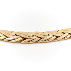 Collier Maille anglaise en or jaune - Castafiore