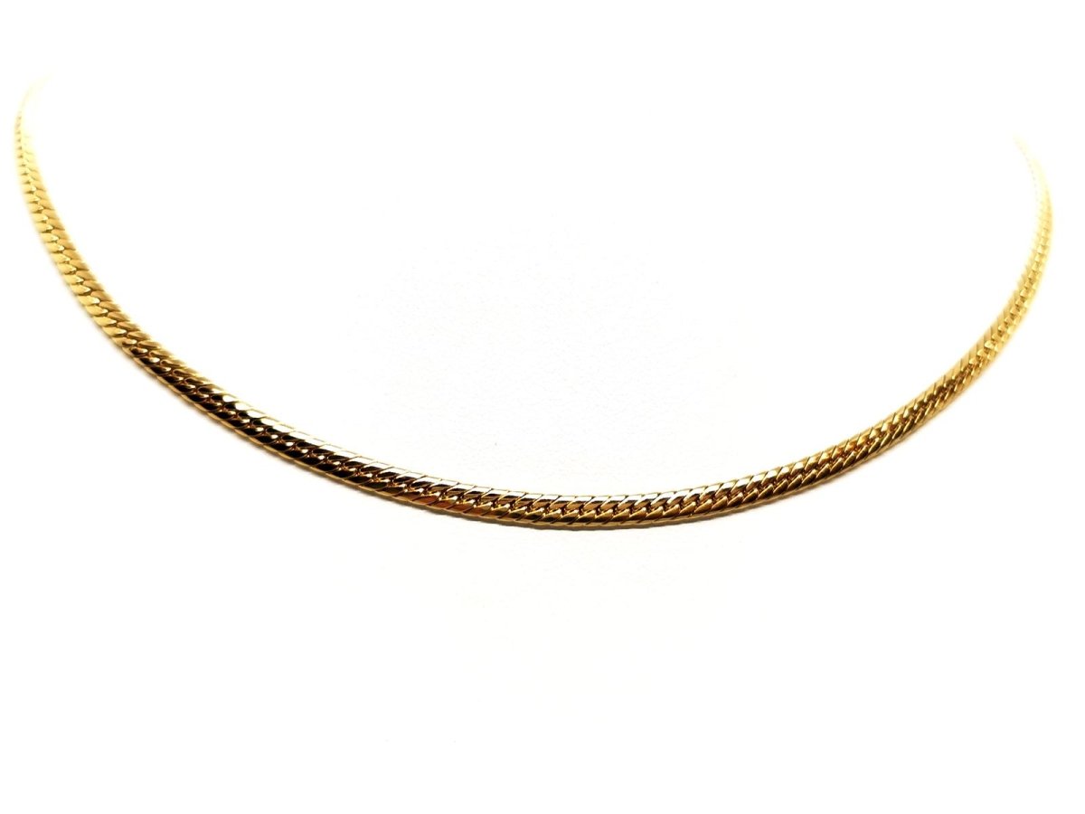 Collier Maille anglaise en or jaune - Castafiore