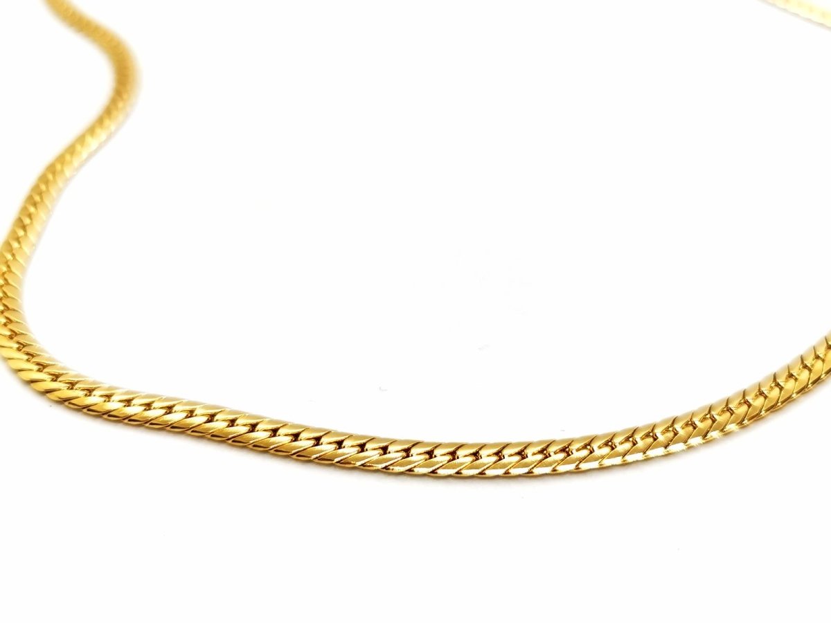 Collier Maille anglaise en or jaune - Castafiore