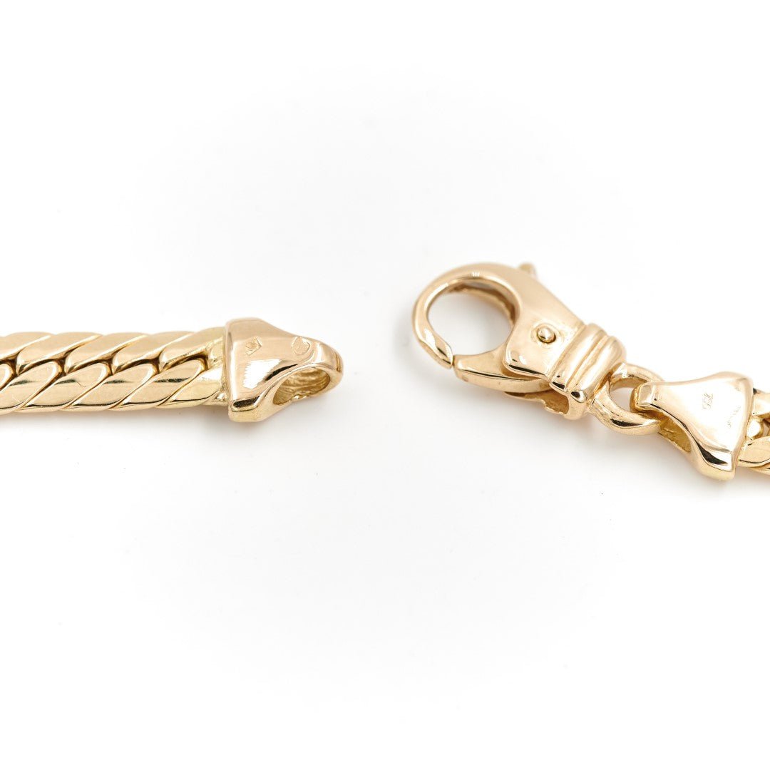 Collier Maille anglaise en or jaune - Castafiore