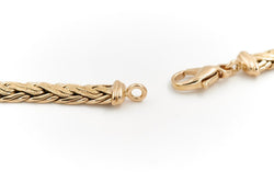 Collier Maille anglaise en or jaune - Castafiore