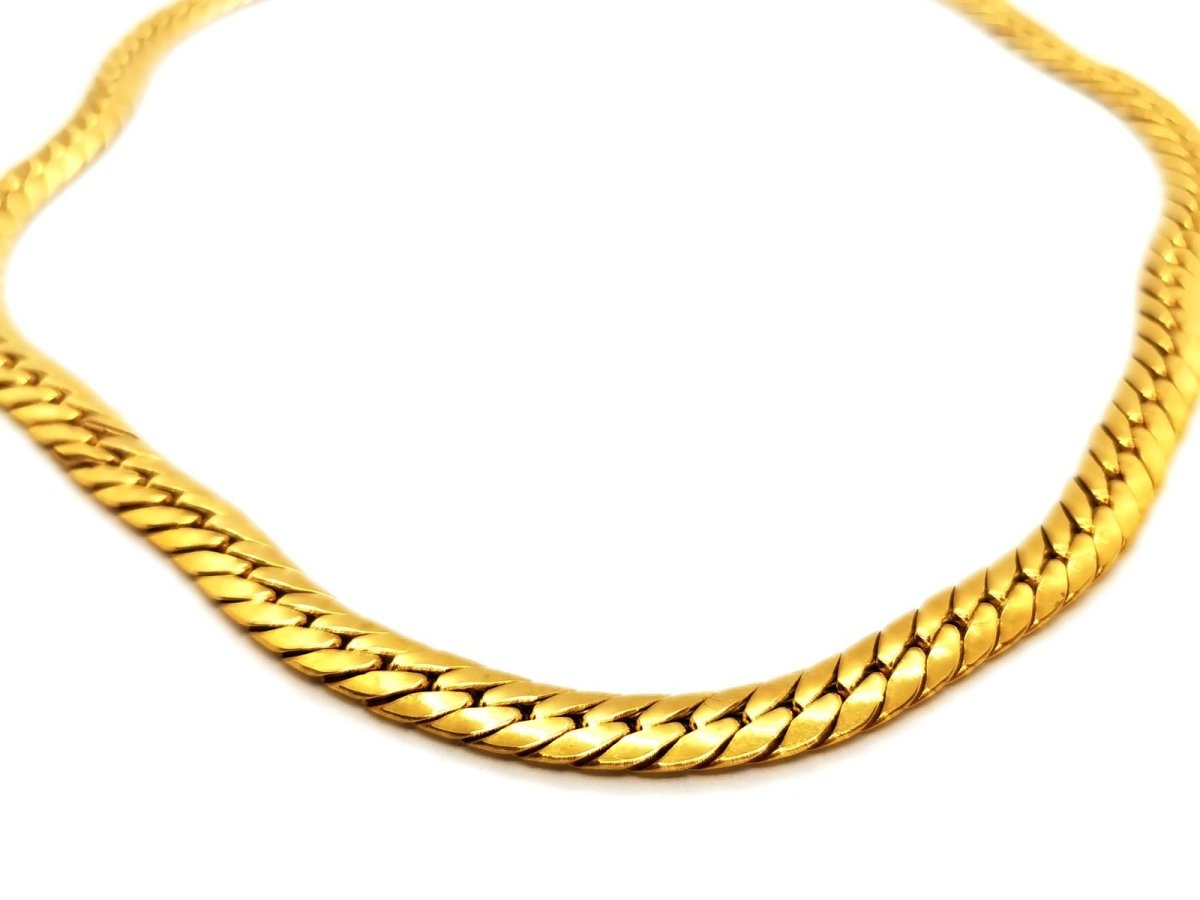 Collier Maille anglaise en or jaune - Castafiore