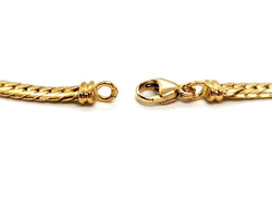 Collier Maille anglaise en or jaune - Castafiore