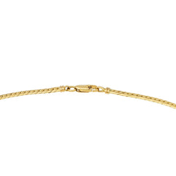 Collier Maille anglaise Or jaune Diamant - Castafiore