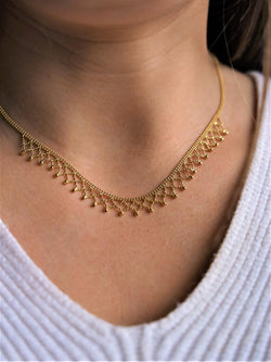 Collier Maille boule Or jaune - Castafiore