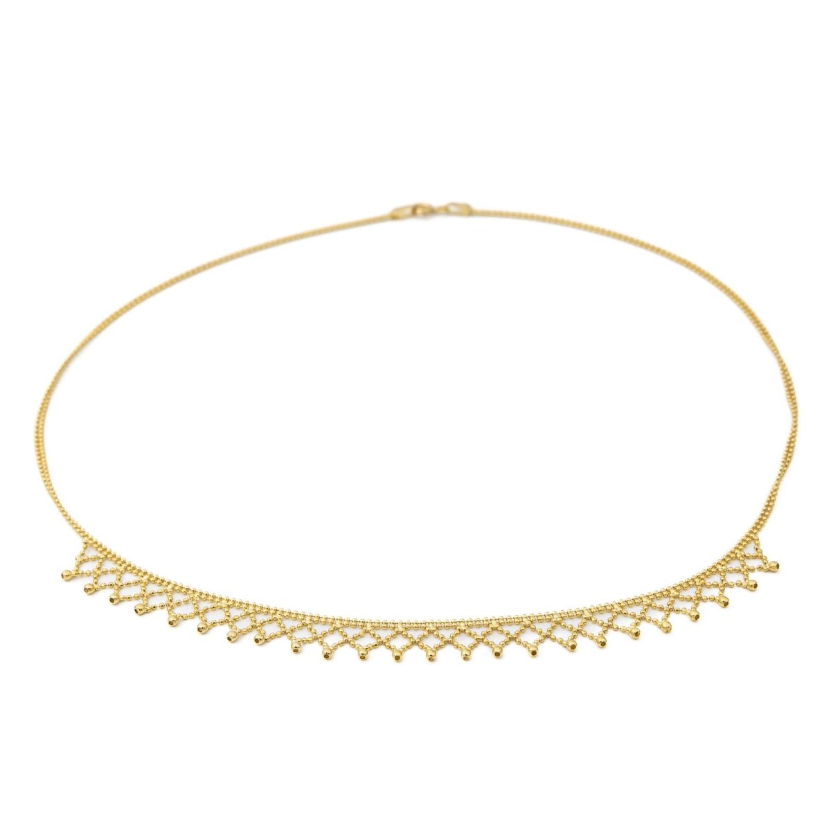 Collier Maille boule Or jaune - Castafiore