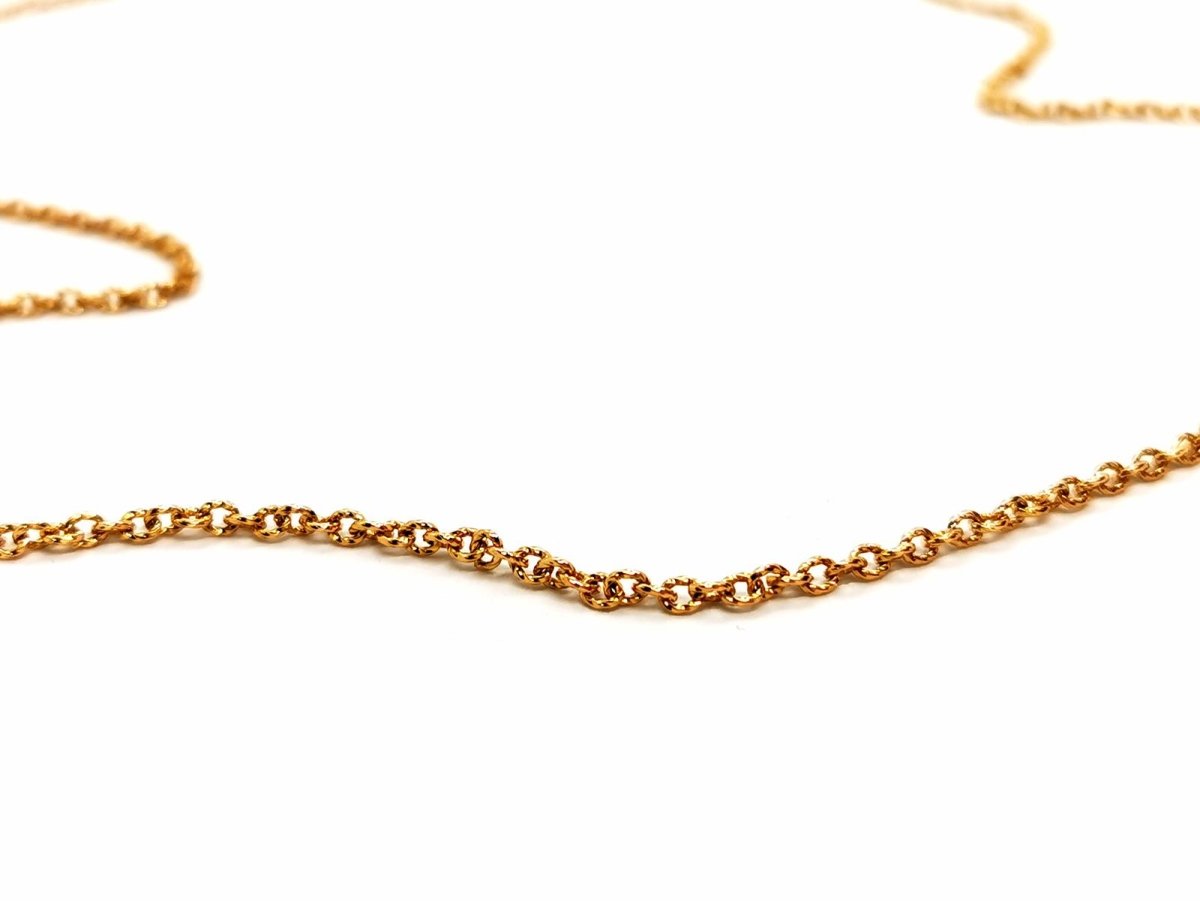 Collier Maille ciselée Or jaune - Castafiore