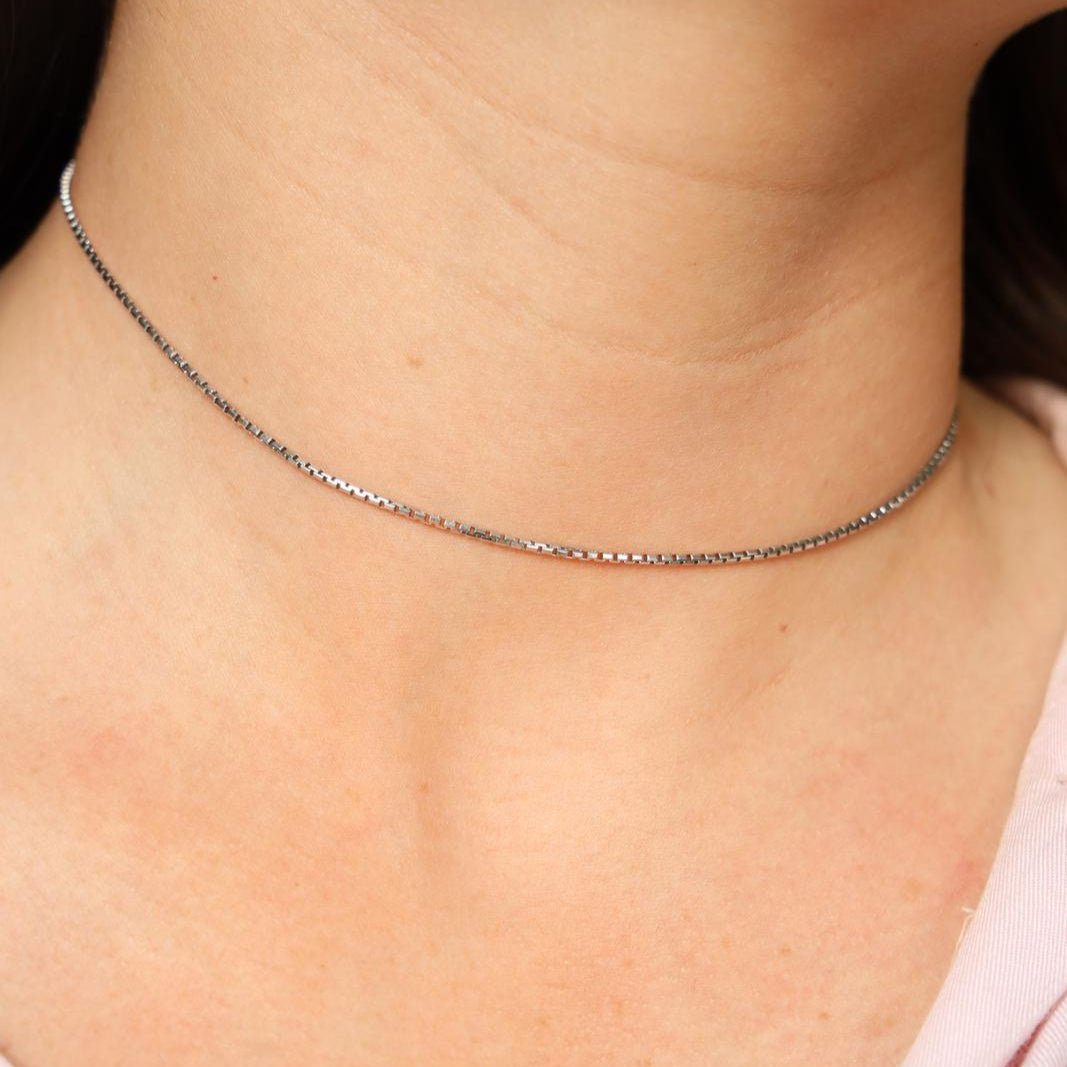 Collier Maille en or blanc - Castafiore