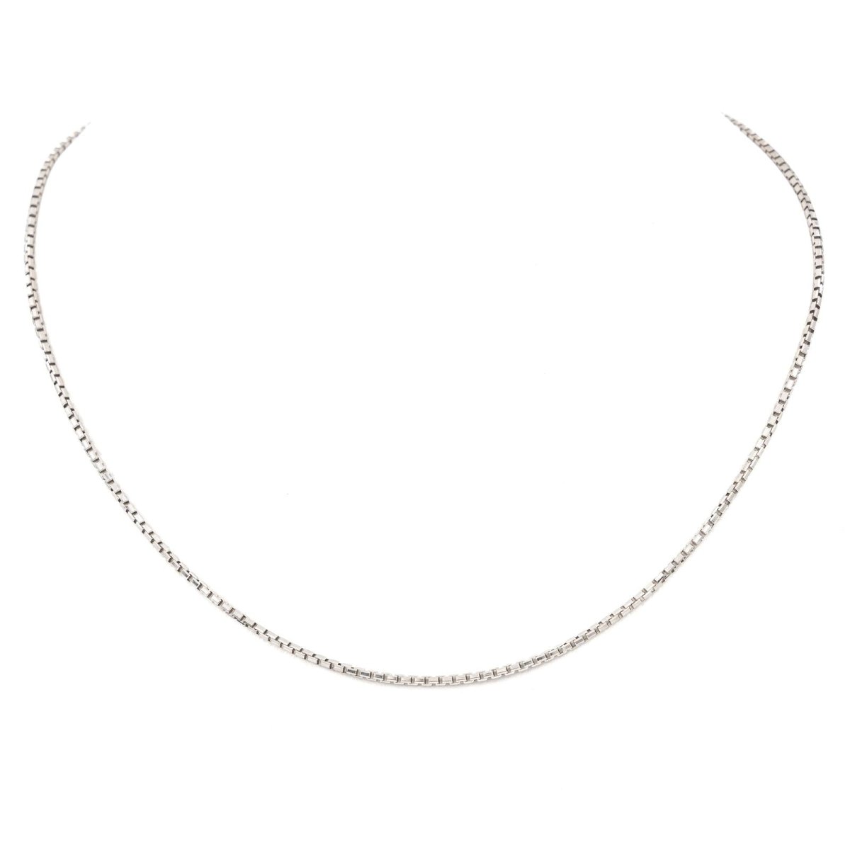 Collier Maille en or blanc - Castafiore