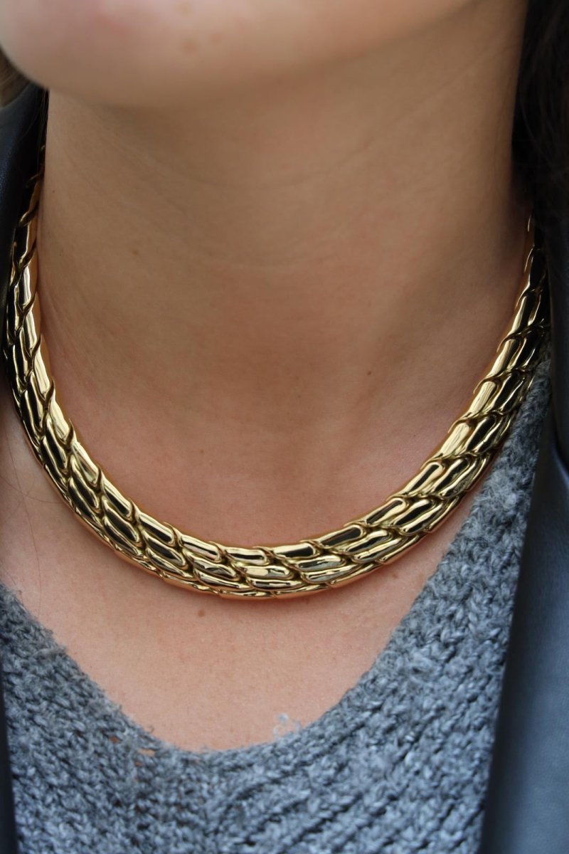 Collier Maille en or jaune - Castafiore