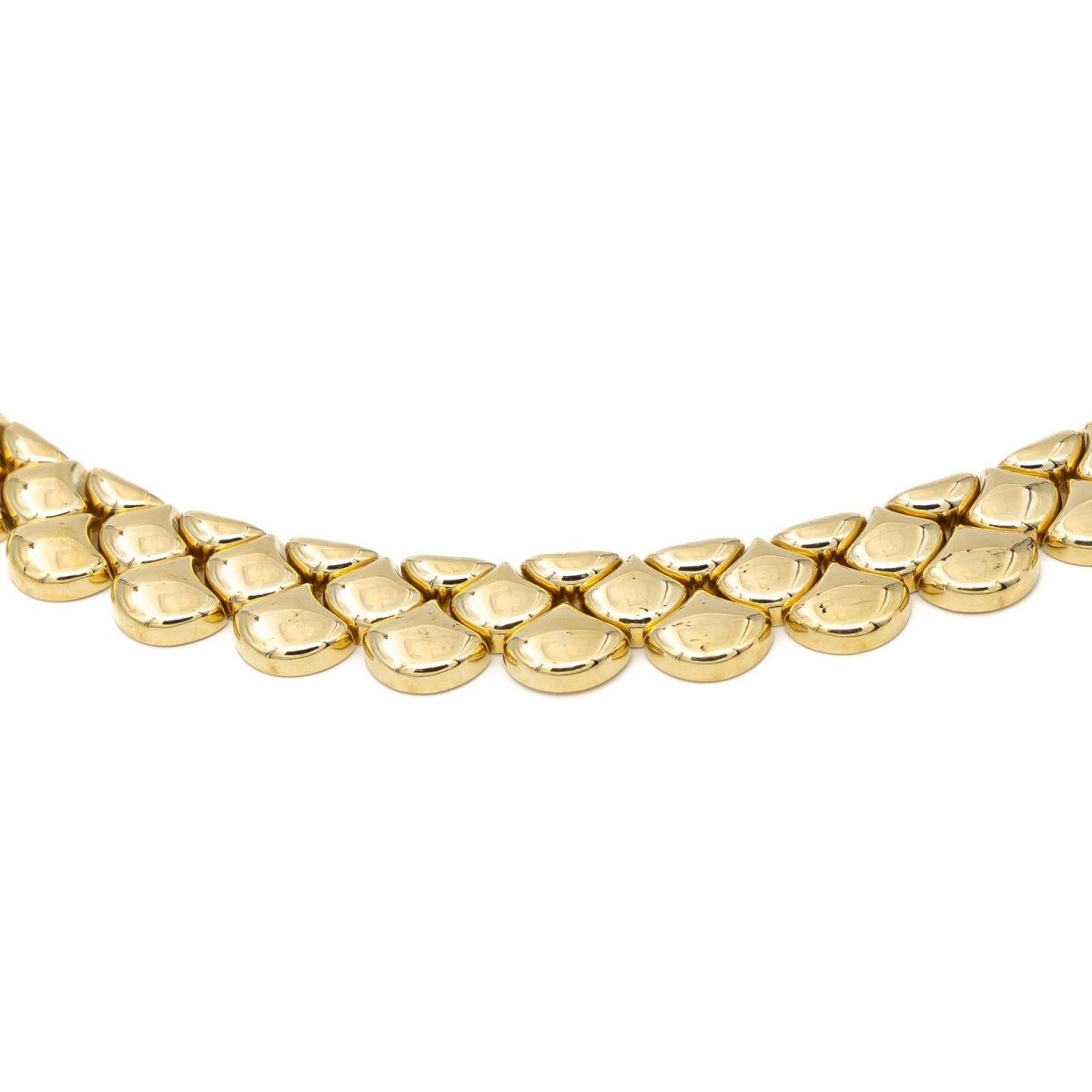 Collier Maille fantaisie en or jaune - Castafiore