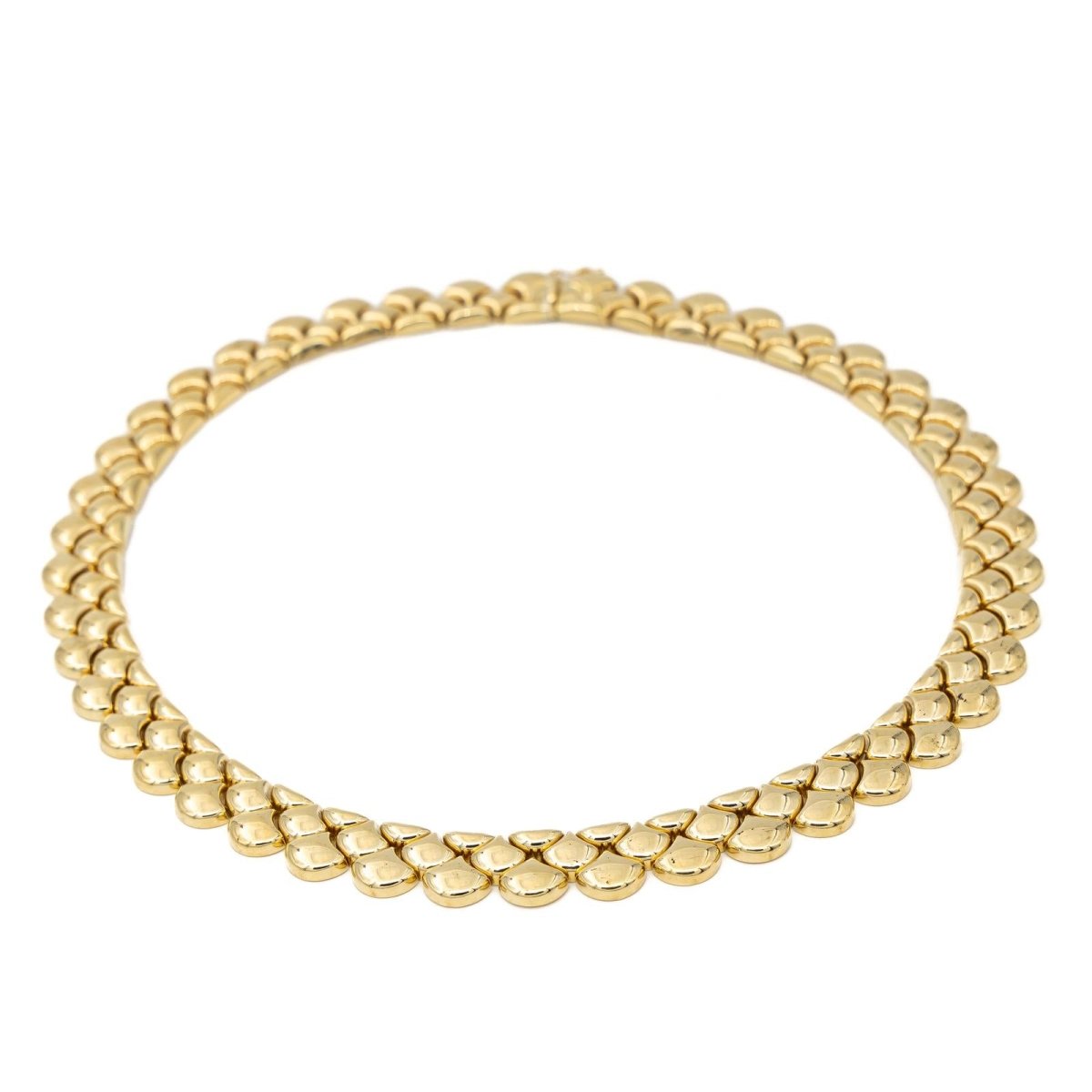 Collier Maille fantaisie en or jaune - Castafiore