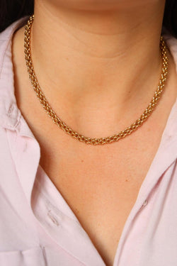 Collier Maille fantaisie Or jaune - Castafiore