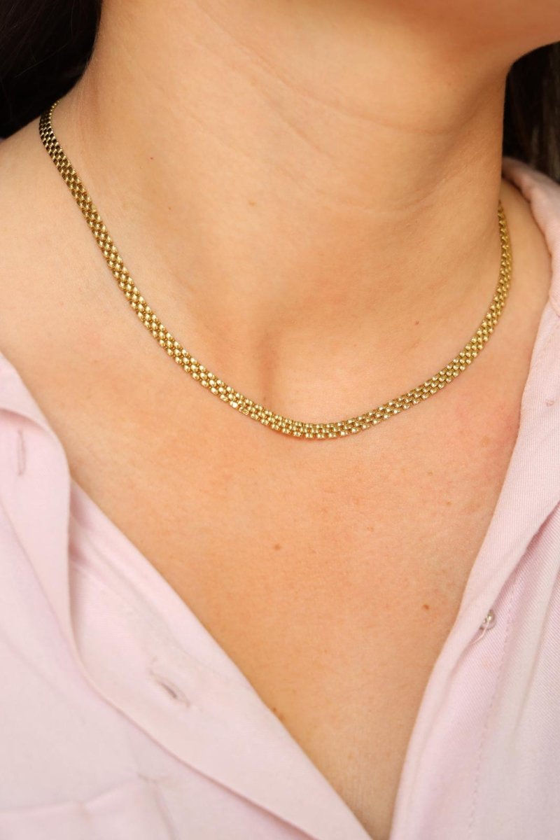 Collier Maille fantaisie Or jaune - Castafiore