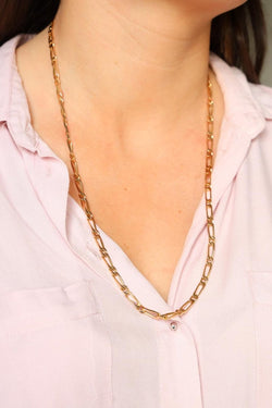 Collier Maille figaro Or rose - Castafiore