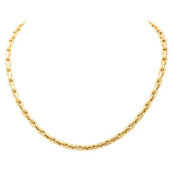 Collier Maille forçat en or jaune - Castafiore