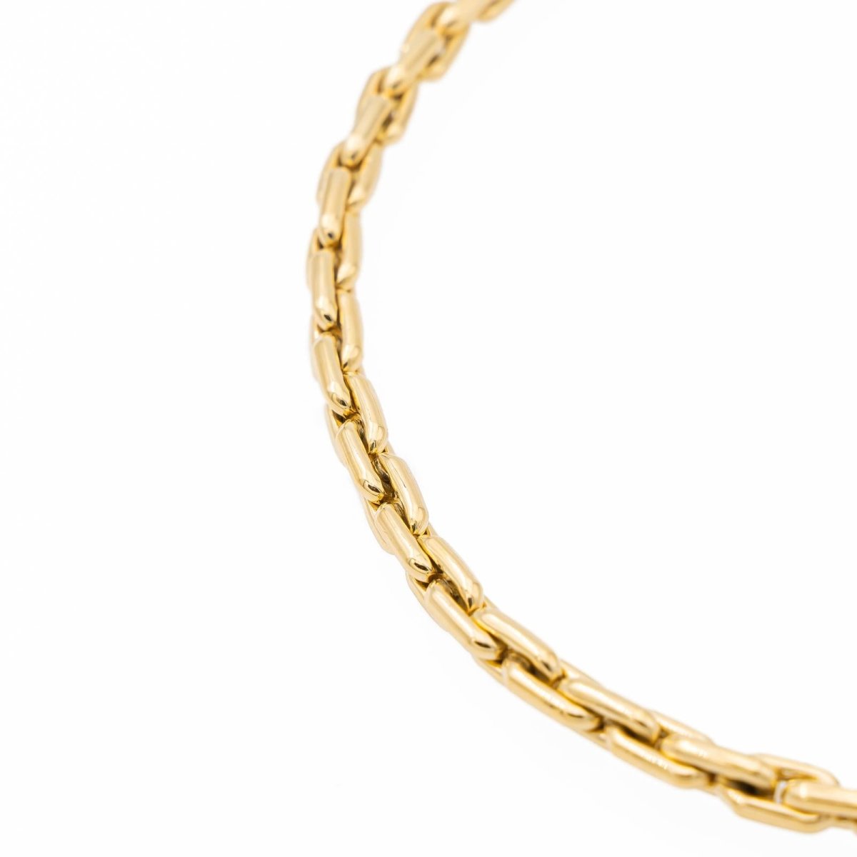 Collier Maille forçat en or jaune - Castafiore